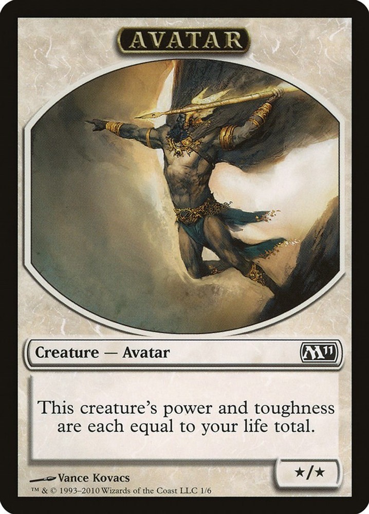 Avatar Token - 1 - NM - Magic 2011 (M11)
