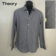 Theory Stretch Dress Shirt 15.5 / 32-33 Gently worn 98 cotton/2 spandex