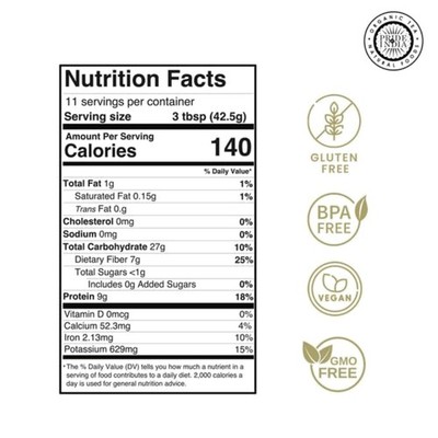 Earthy & Sweet Garbanzo Flour 6-Pack - Baking Must-Have