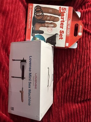 A Brand New Lovense Mini Sex Machine Plus A VAC-U-Lock Dual Density Starter Set