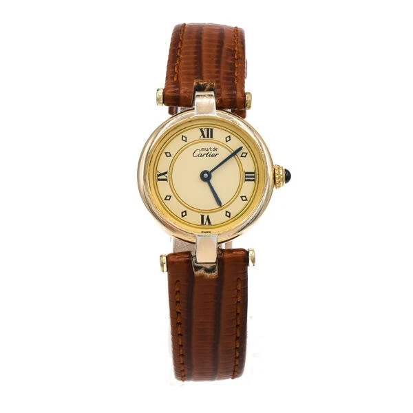 Must De Cartier Vendome Tank Vermeil 590004 925 Silber mit Box Sammlerstück - Bild 1 von 4