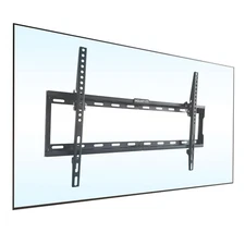 Mount-It! Slim Tilting TV Wall Mount | Low Profile Bracket for 32-65” TV |