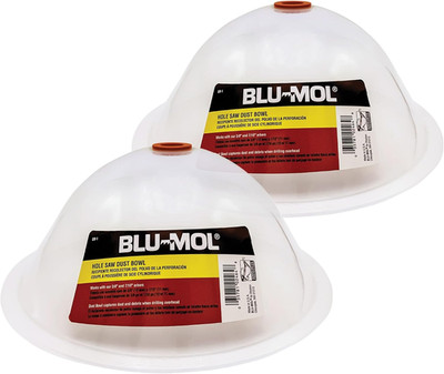 Disston E0215002 Two-Pack Blu-Mol Remgrit Hole Saw Accessories Dust Bowl, for In