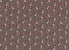 WINDHAM "COLONIAL WILLIAMSBURG FOUDATION" REPRO FABRIC  ( G-88 ) 1/2 YARD