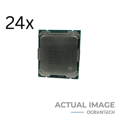 Lot of 24 Intel Xeon E5-2650 v4 2.2GHz 12-Core Processor CPU  LGA2011 SR2N3