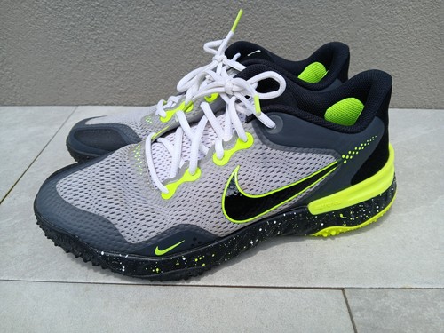Nike Alpha Huarache Elite 3 Baseball Turf Shoes Mens Size 10 Neon
