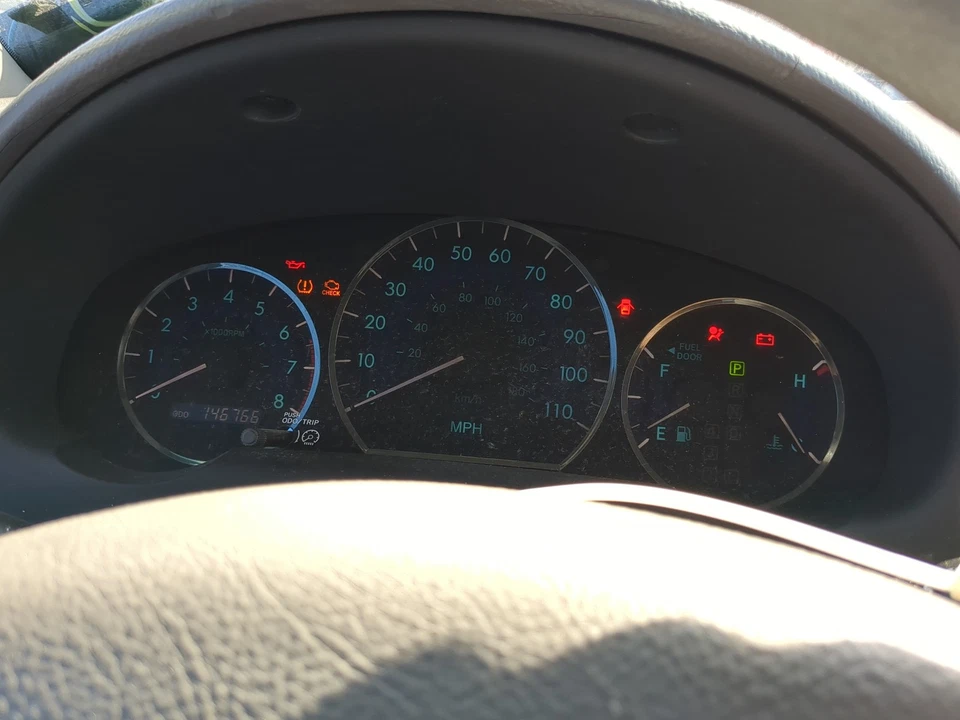 Cuadro de instrumentos velocímetro Toyota Sienna 2008-2010 medidores Y1435 Foto 3 de 4