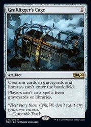 Grafdigger's Cage (Foil) Core Set 2020