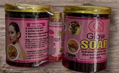 Glow Seife und Öl hydratisierte jugendliche Haut 500ml (eine)