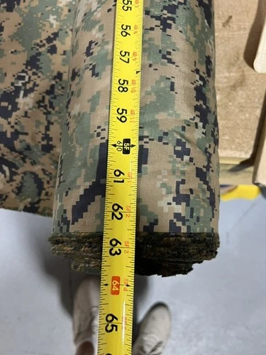 Marine Digital MARPAT Taslan Military Camo Polyester Fabric 62" BTY image 4