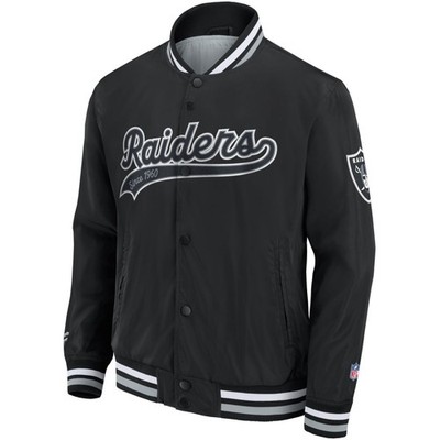 Las Vegas Raiders NFL SATEEN College Jacket - S