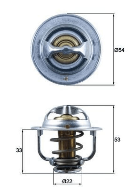 Thermostat KüHlmittel FüR Opel Chevrolet Astra G Stufenheck Caravan Cc H Gtc J-image