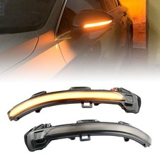2pcs Dynamic Side Mirror Indicator Turn Signal Light Sequential Blink Compati...
