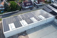 Stahlhalle 10x45x5m PV-Anlage vorbereitet Industriehalle Lagerhalle Lagerhaus