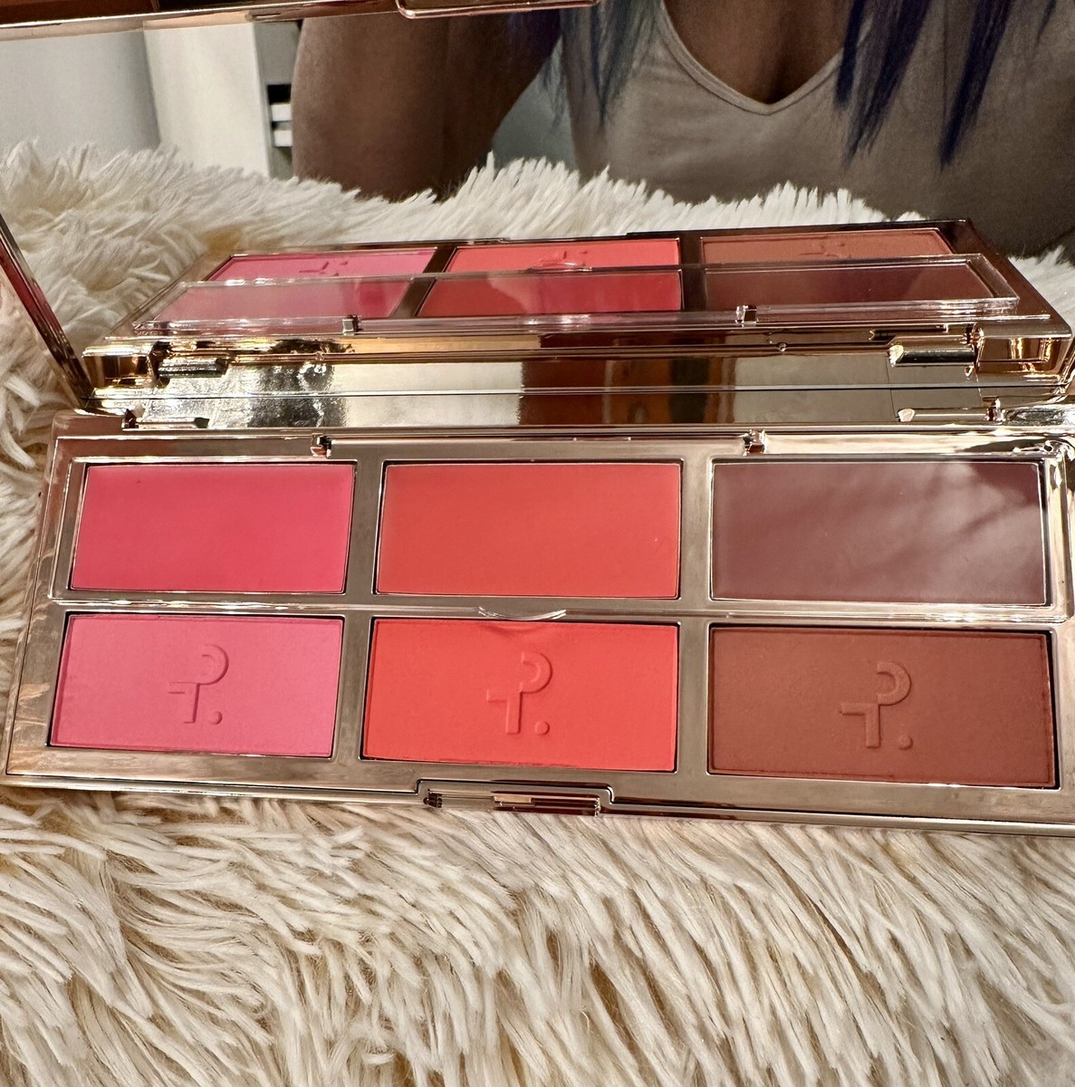 Patrick ta blush palette パトリックターチークパレット Major Beauty Headlines - Double-Take Crème & Powder Blush