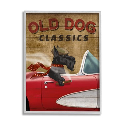 Old Dog Classics Scottish Terrier Cigar Sports Car, Designed by Conrad Knutse...