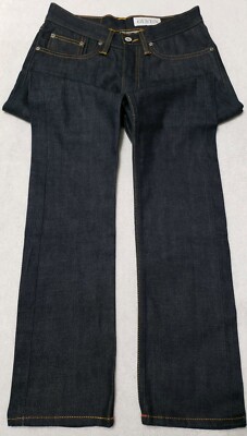 Gustin Mens 29x33 Slim Fit Raw Denim Jeans RN 116699 Made in