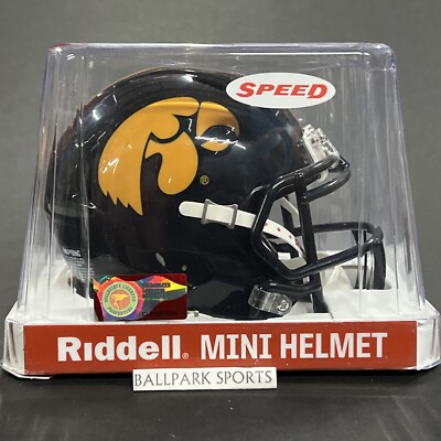Iowa Hawkeyes Speed Mini Helmet Riddell NCAA Licensed Brand New!