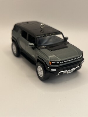 2024 GMC Hummer EV Weihnachtsbaum Punze Andenken Ornament Neu im Karton