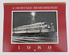 A Heritage Remembered 1989 Calendar Erie Railfan Society Train History