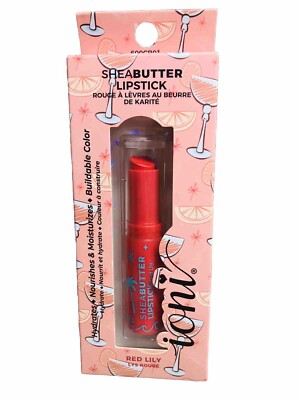ioni Weho SheaButter Lipstick Red Lily 600CB01 SB