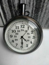 Nautical Vintage American Elgin Look Collectible Antique 2" Brass Pocket Watch
