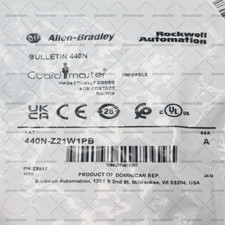 New Allen-Bradley 440N-Z21W1PB Guardmaster Non Contact Switch Magnetically Coded