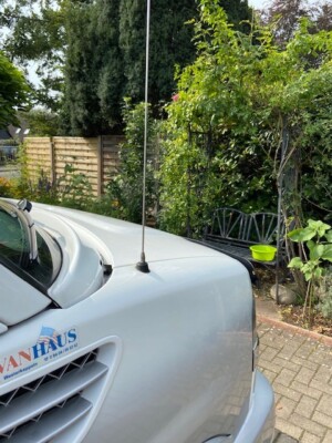 21 Black Stainless Antenna Mast Radio AM/FM For CHEVY EXPRESS 1996-2025 - Foto 4