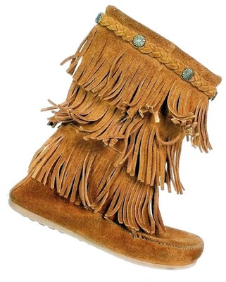 moccasin type boots