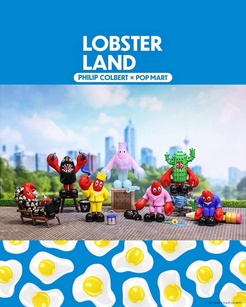 【新品未開封】POP MART×PHILIP COLBERT POP MART x Philip Colbert Lobster Land Blind Box Series