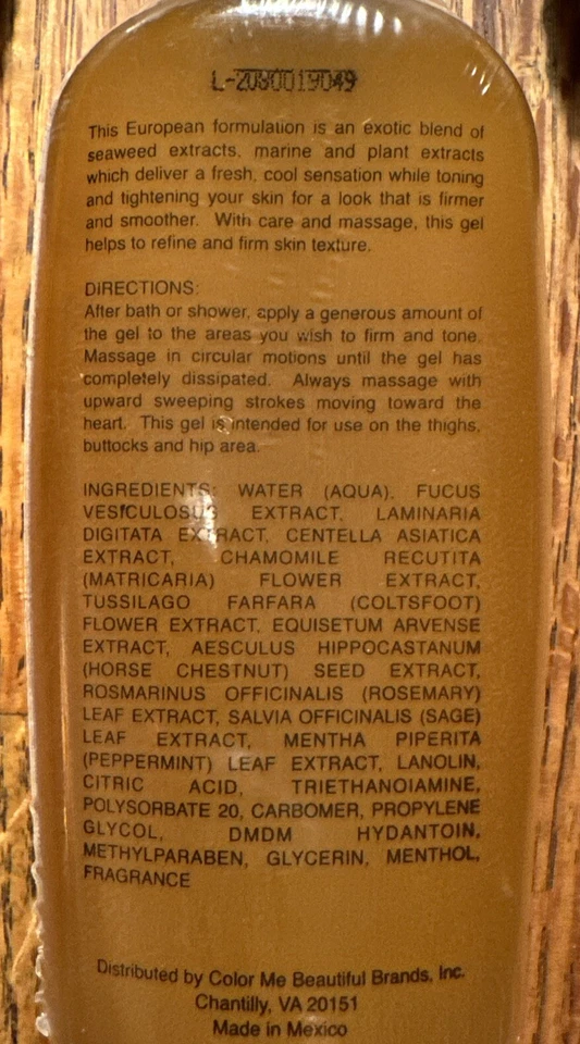 Vintage Gale Hayman Spa Experience Skin Firming And Toning Gel - Image 3 of 3