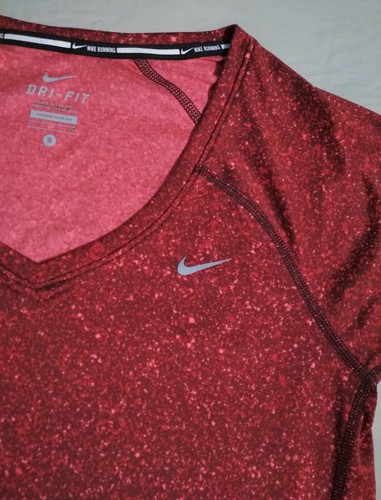 Camiseta (t-shirt) Nike Running Miler V-Neck (Dri-FIT) + regalo Asics - Talla S - Imagen 4 de 12