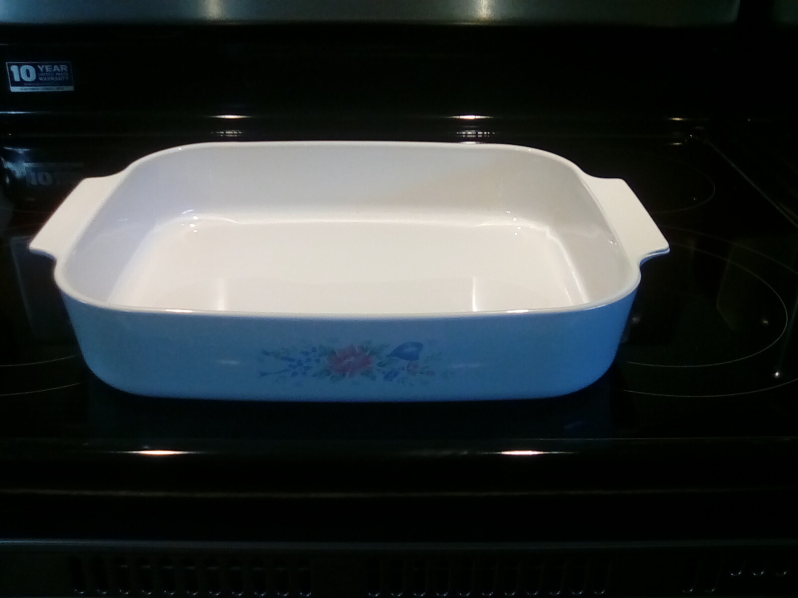 Corning Ware Symphony Open Roaster Lasagna Baking Dish A21 eBay