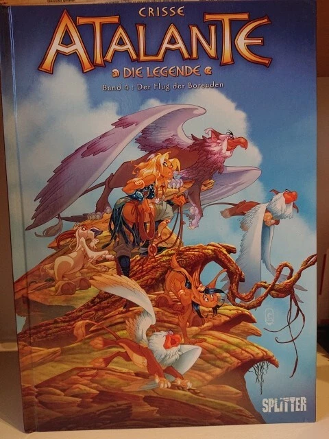 Atalante - Die Legende- Bd. 4: Der Flug Der Boreaden, Crisse, SPLITTER Verlag