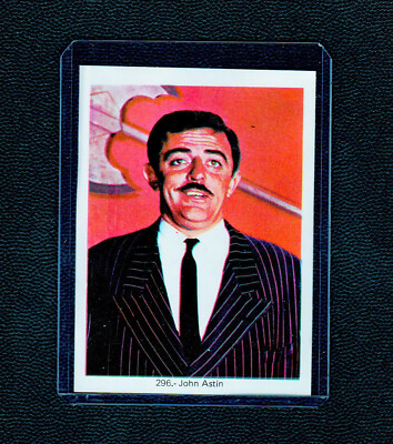 1973 ESTRELLAS DE TV Y CINE John Astin Addams Family  Nrmnt+
