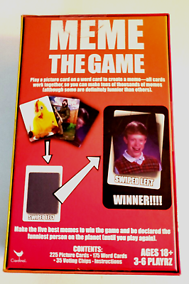 Meme the Game - NEW SEALED Create almost 40,000 Memes