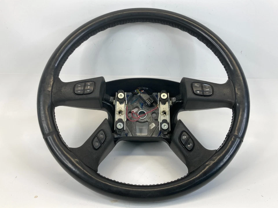 2002-2009 GMC Envoy Chevrolet Trailblazer Driver Left Steering Wheel 15188423 - Image 2 of 4