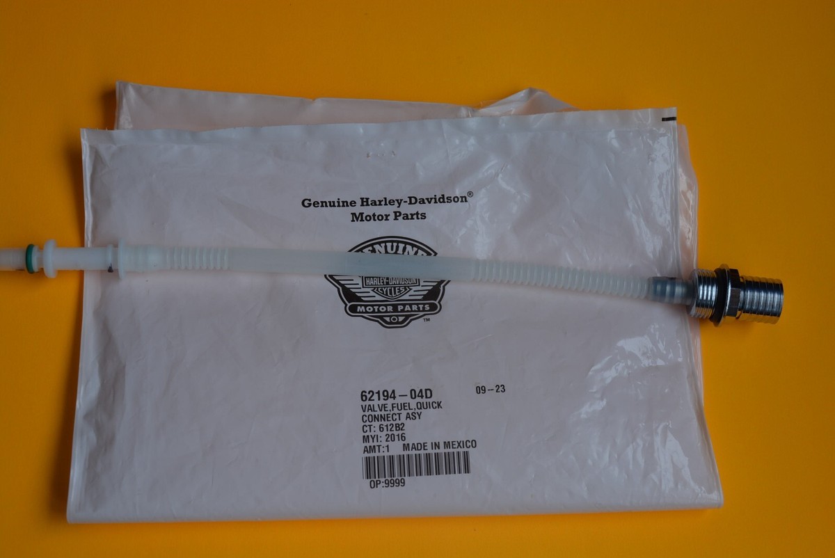 HARLEY DAVIDSON NEW OEM Fuel Check Valve Quick Connect Assembly