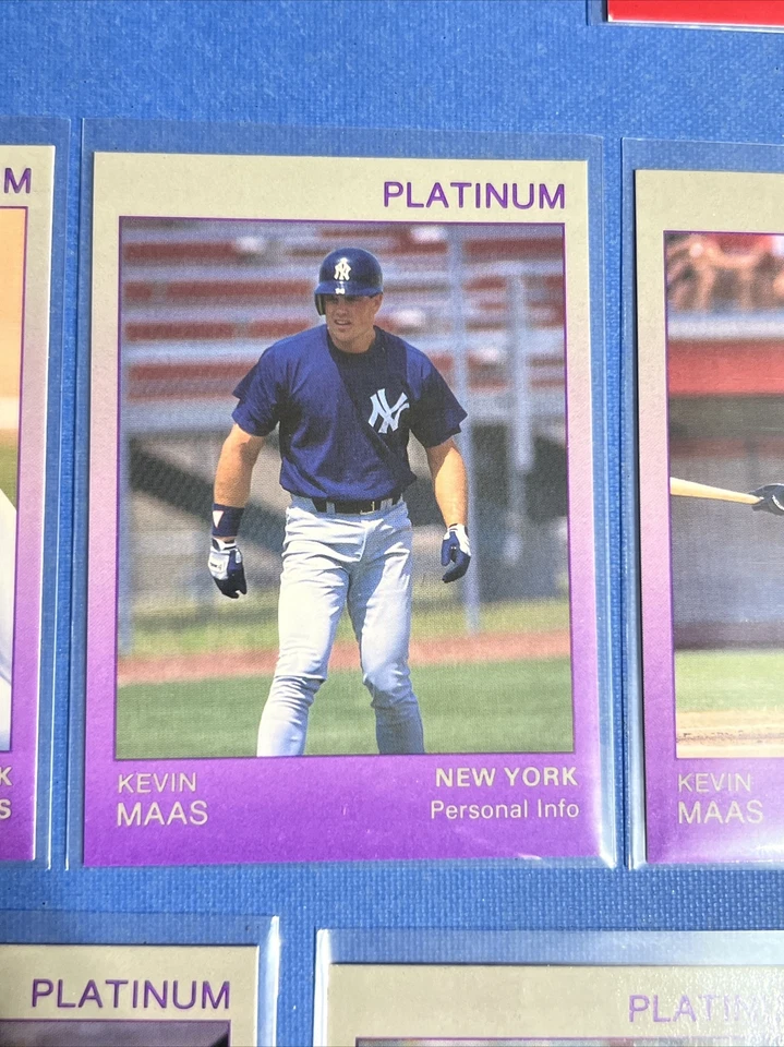 🔥1991 STAR CO. JUEGO PLATINO KEVIN MAAS SOLO 200 JUEGOS CON PROMOCIÓN💥Ebay POP 1 Foto 4 de 4