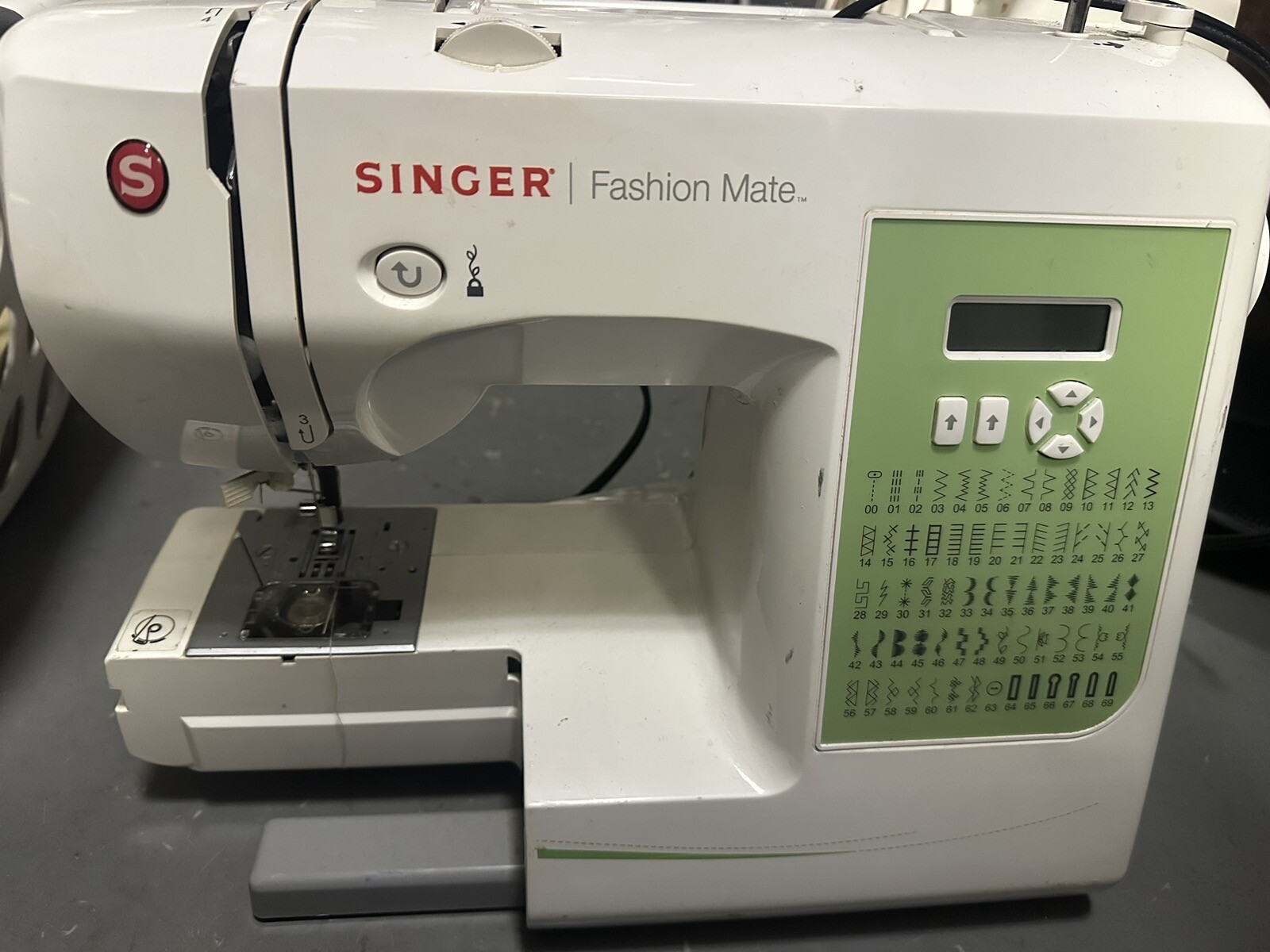 Singer 7256 Fashion Mate Electronic Sewing Machine for sale online eBay