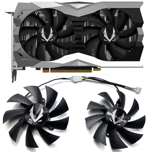 Cooling Fan for ZOTAC GTX1660ti 1660SUPER RTX2060 AMP Graphics Card Cooler Fan