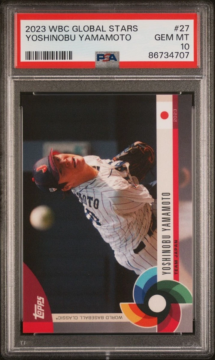 2023 Topps World Baseball Classic Global Stars - Yoshinobu