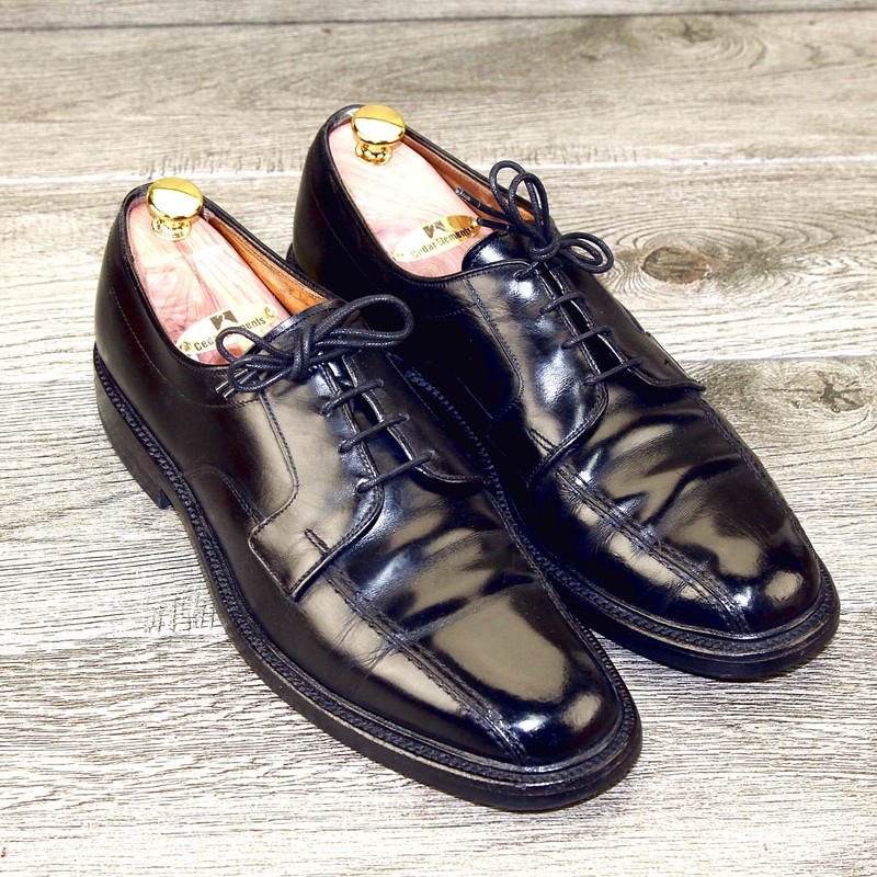 Allen Edmonds HILLCREST  9.5 B Narrow  Black * add $15 Cedar Trees