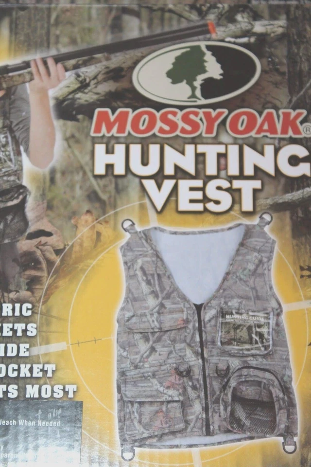 Kidz Toyz Mossy Oak Hunting Camo Camouflage Vest 12076 - Image 2 of 4