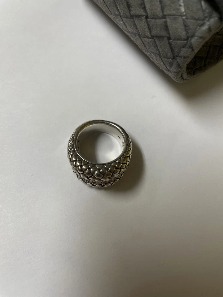 Anillo Scott Kay tejido canasta de ley y diamantes talla 6 Foto 2 de 4