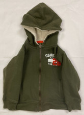 OshKosh B'gosh  Toddler Green Zip Up Jacket  Toddler Size 3 