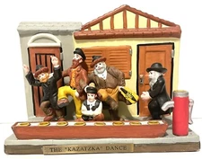 Rite Lite Chanukah Express The “Kazatzka” Dance Menorah Vtg Never Used