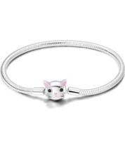 925 Sterling Silver Charms Bracelet for Women