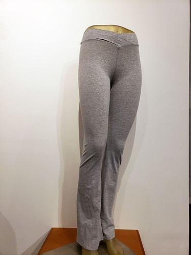 WOMEN COTTON FLARE STRETCH WORKOUT ACTIVE YOGA PANTS MADE IN USA 5475 - Picture 12 of 15