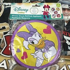 Disney Baby Minnie Mouse Daisy Duck Bathtub Appliques 5 pcs Circles Multi-Colors